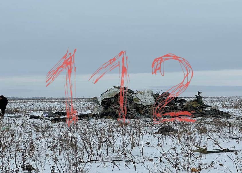 У Кремлі заявили, що Іл-76 перевозив українських військовополонених — фото