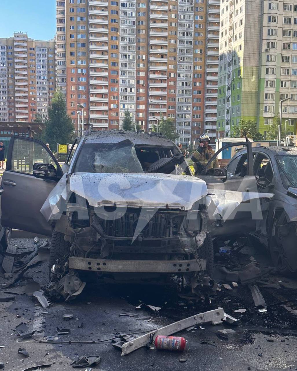 У Москві підірвали авто заступника начальника центру супутникового зв'язку ЗС РФ: фото — фото 2