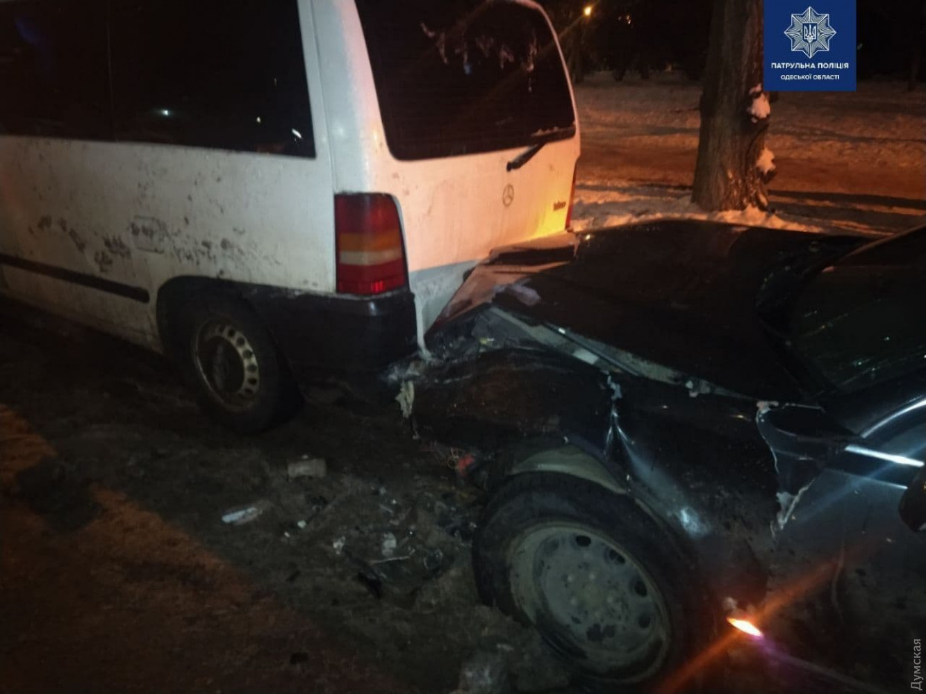 Пьяный водитель в Одессе изуродовал семь автомобилей - ФОТО — фото 2
