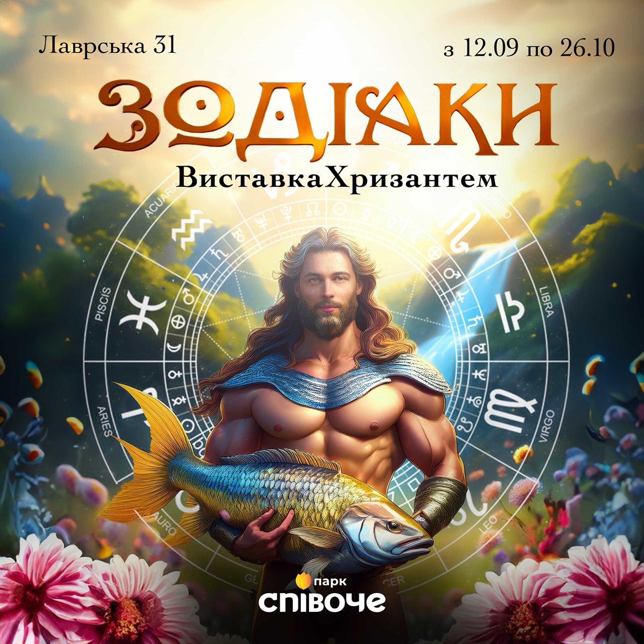 На Певче стартует масштабная выставка хризантем ”Зодиаки” — фото 4