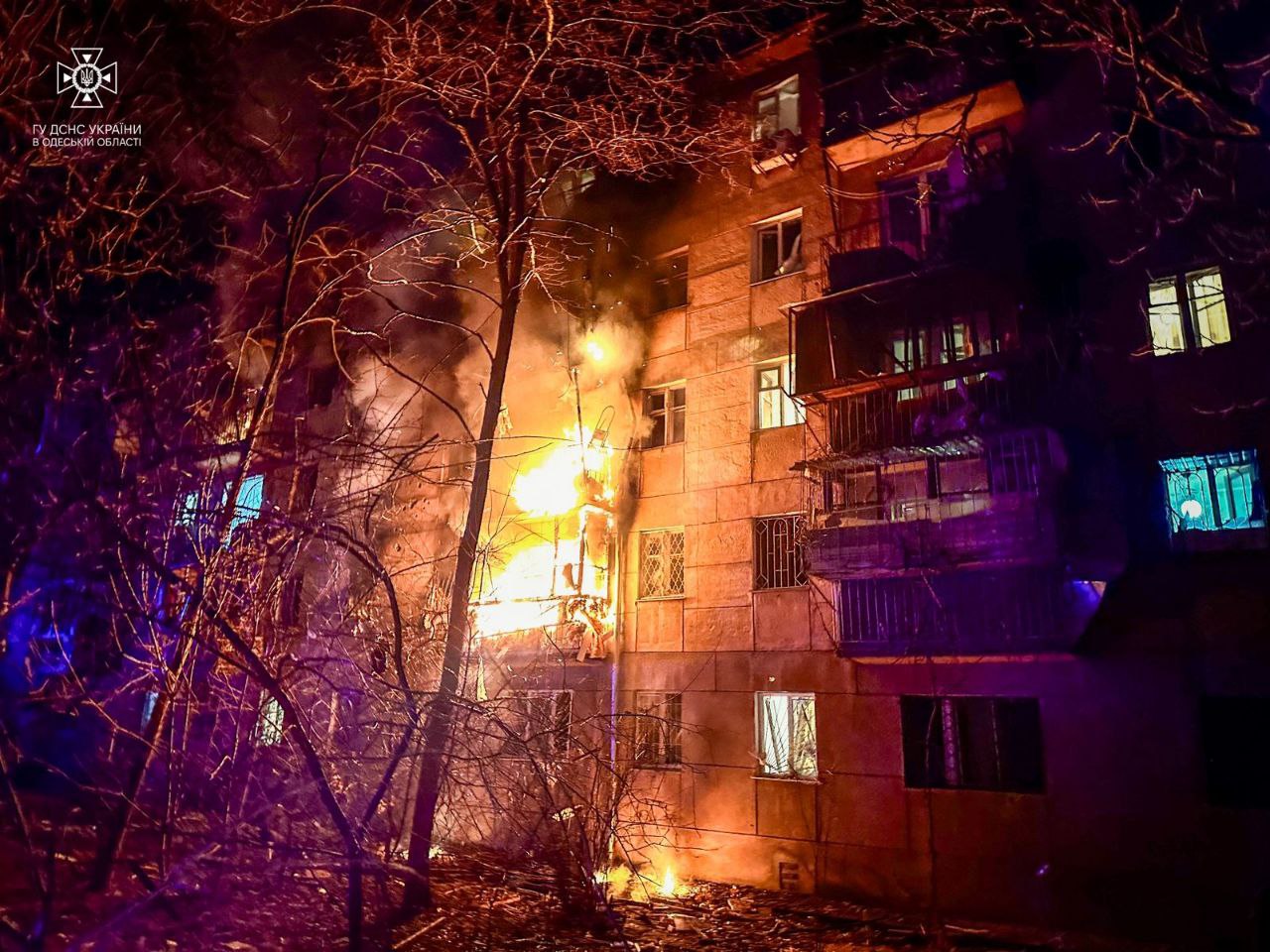 Появились фото последствий атаки дронов на Одессу — фото