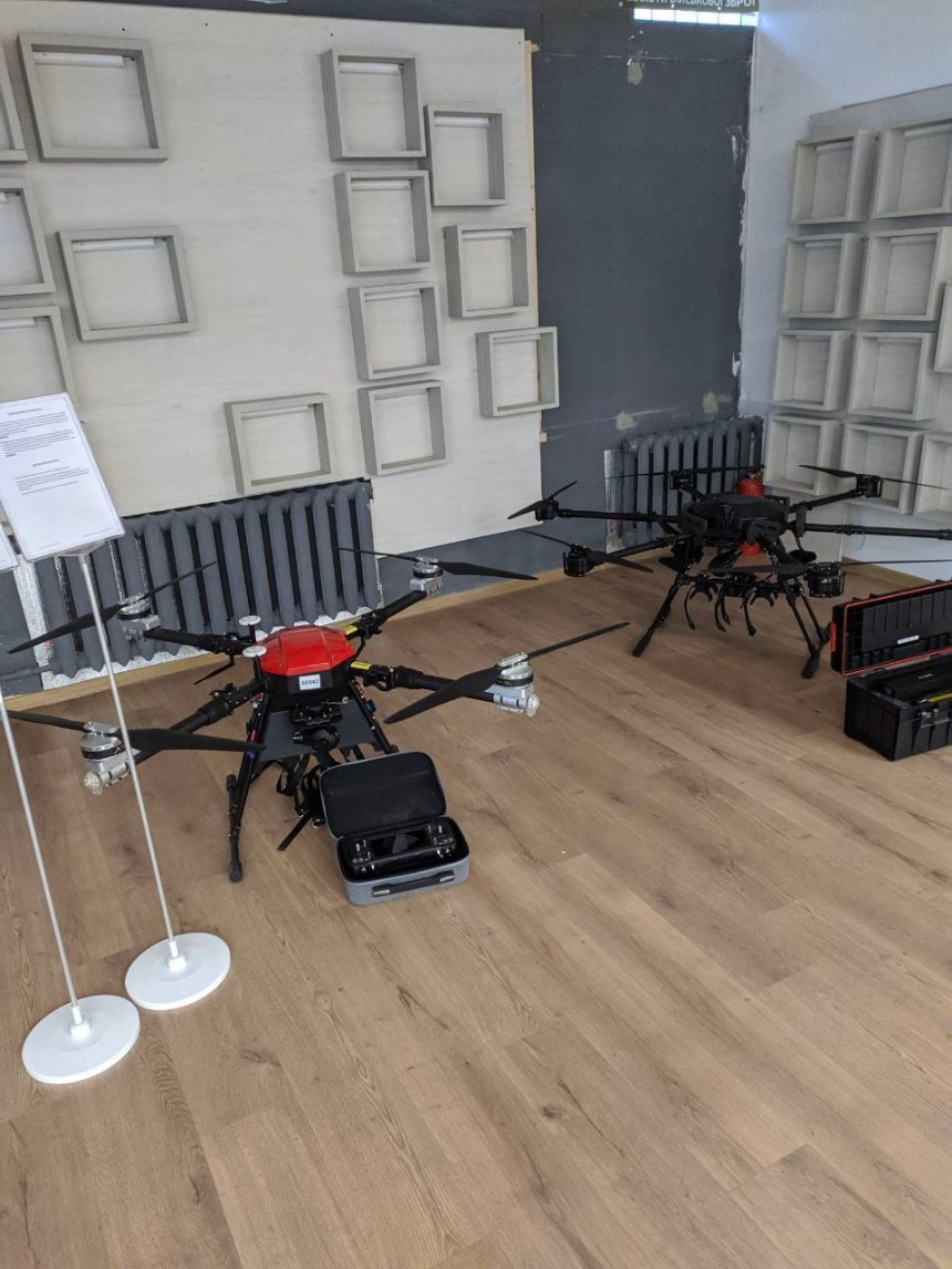 В Киеве открыли первый магазин боевых дронов: фото — фото