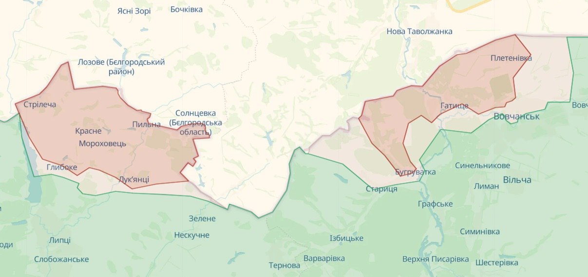 ВСУ пытаются оттеснить оккупантов в направлении Глубокого в 40 км от Харькова — фото