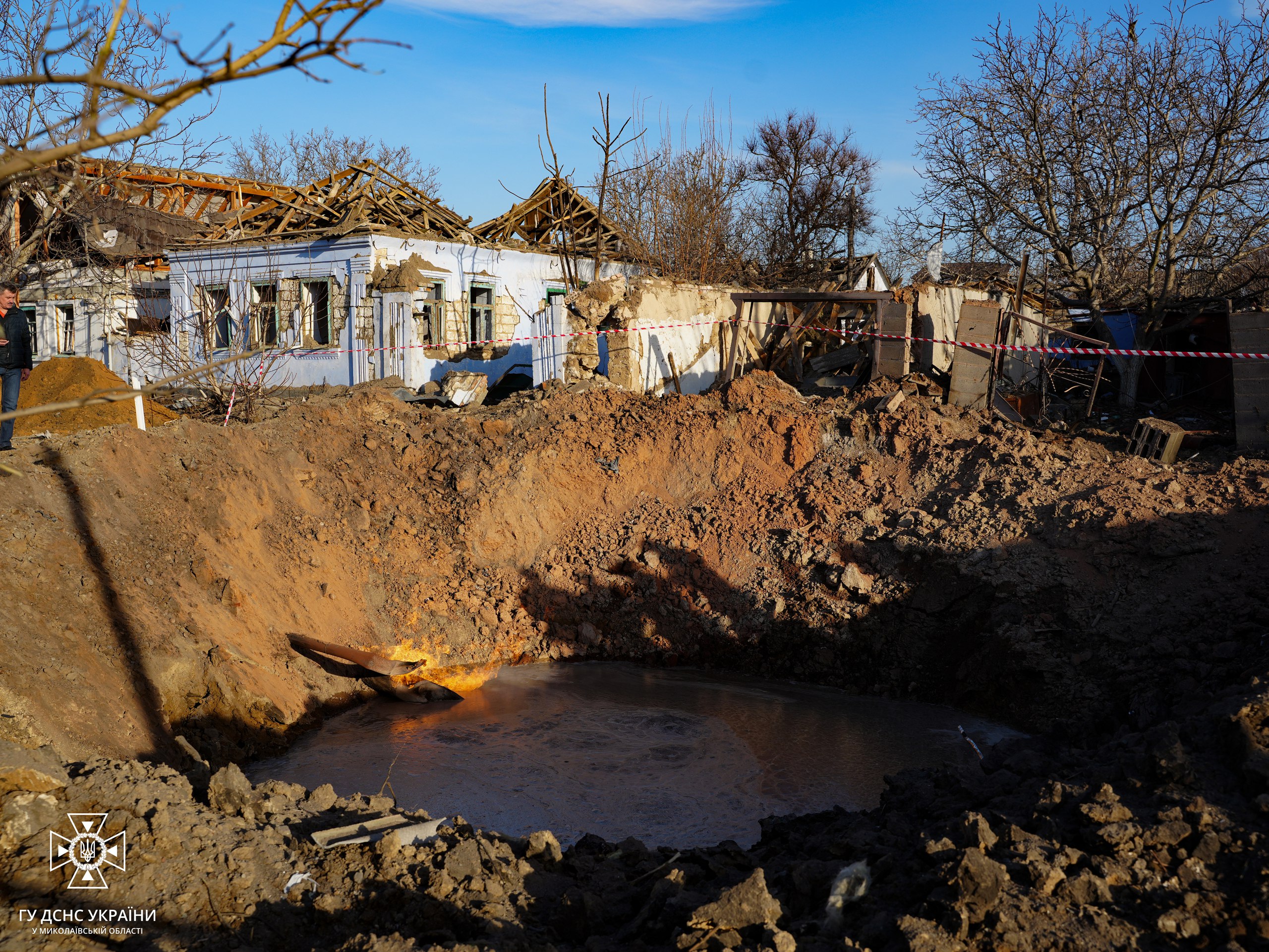 В Николаеве в результате российского удара разрушены 74 частных дома: фото — фото