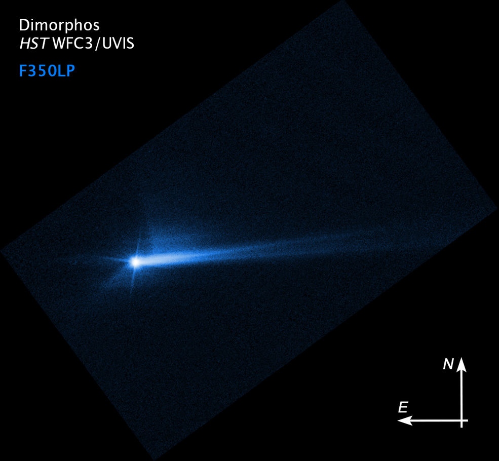 NASA впервые изменило траекторию астероида, протаранив его зондом — фото