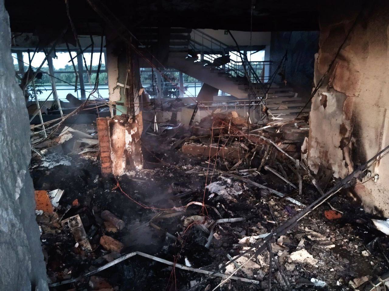 Появились фото последствий атаки на порт Измаила — фото