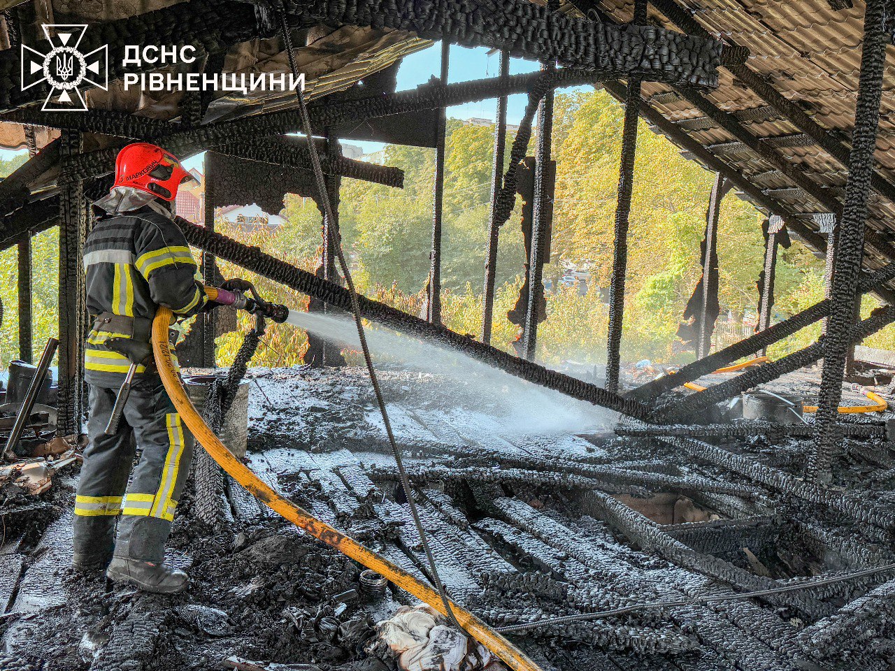 Через атаку дронів на Рівненщині постраждала місцева жителька — фото